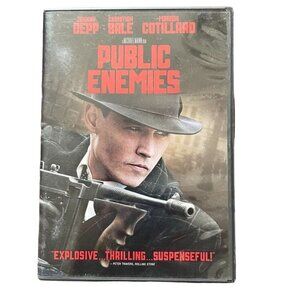 Public Enemies Biography Action Crime DVD 2009 R Johnny Depp Christian Bale Chri
